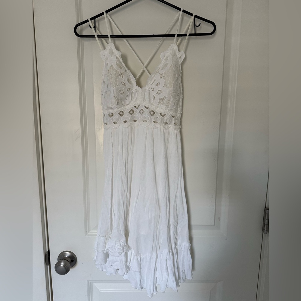 Wishlist Apparel White flowy summer dress